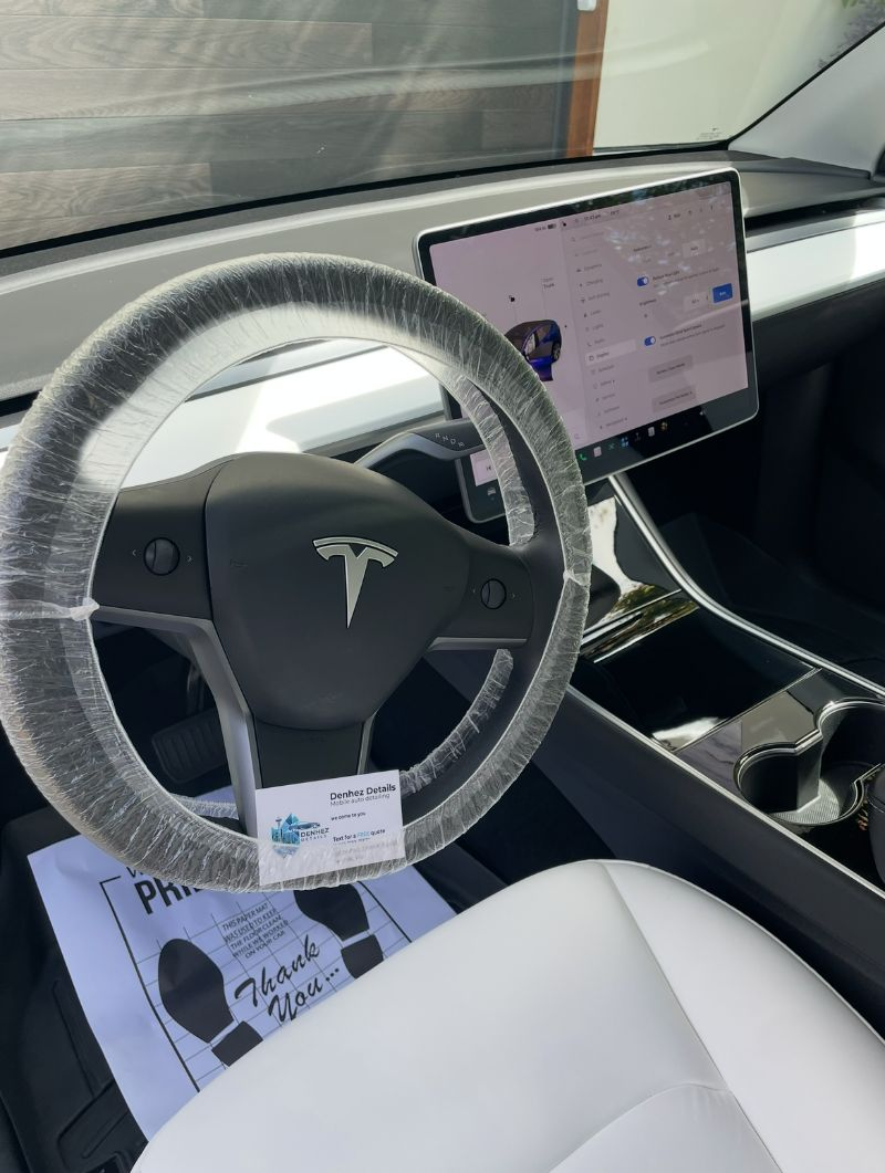 Tesla interior