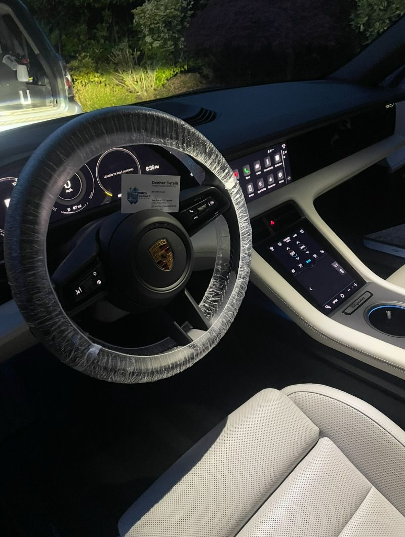 Porsche Taycan interior