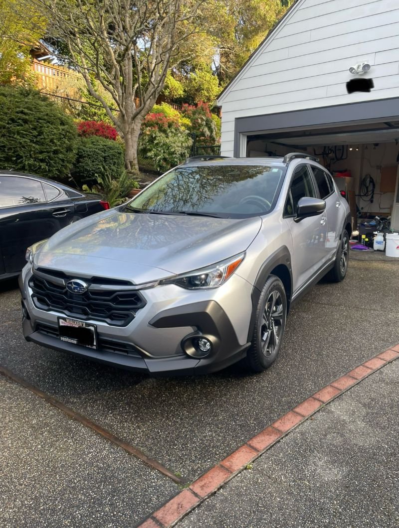 Subaru Crosstrek after detail