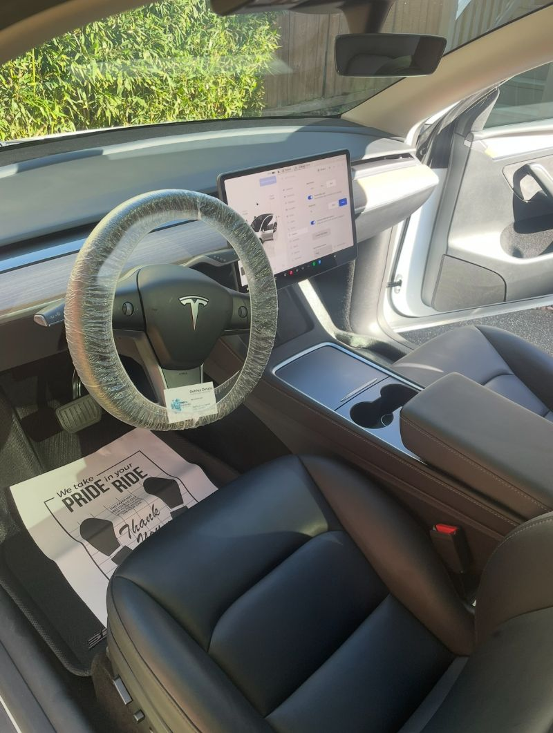 Tesla Model Y interior